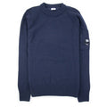 Cp Company Arm Lense Knitted Sweatshirt Navy 888