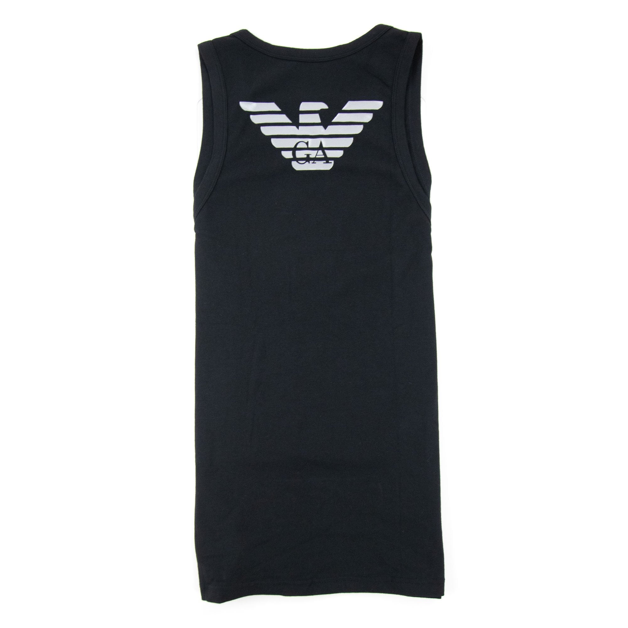 Emporio Armani Logo Tank Top Black