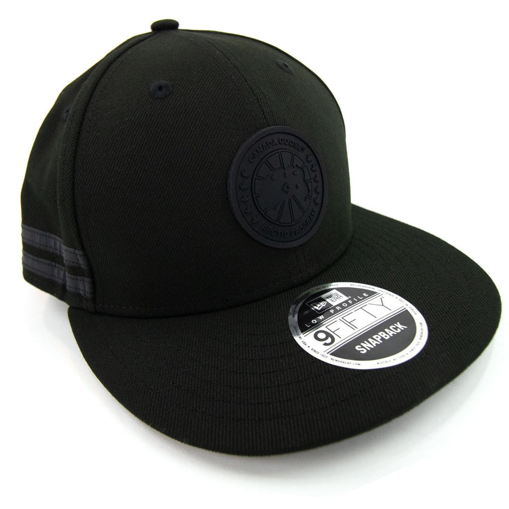 Canada Goose Arctic Disk Snapback Cap Black