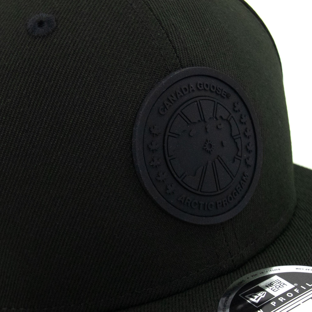 Canada Goose Arctic Disk Snapback Cap Black