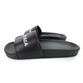 Balenciaga Logo Pool Sliders Black