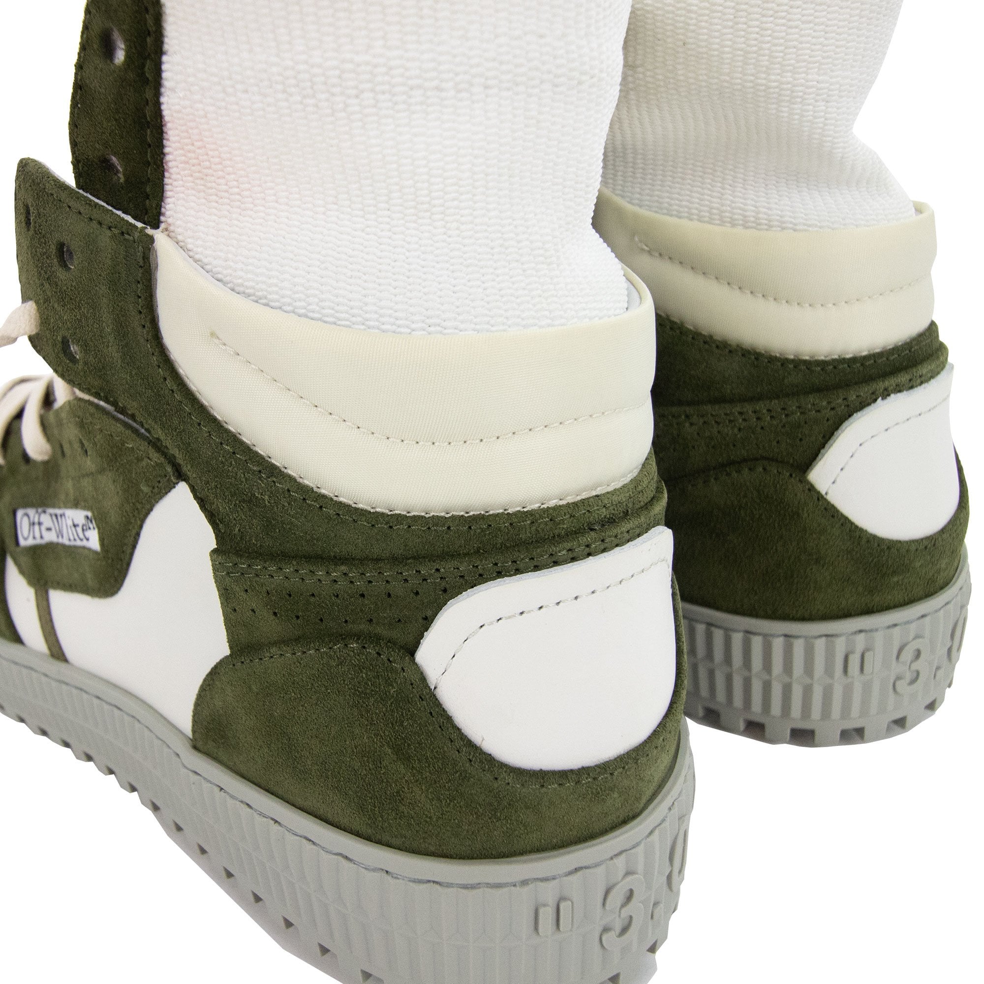 Off White Off Court 3.0 Sneakers Khaki/black