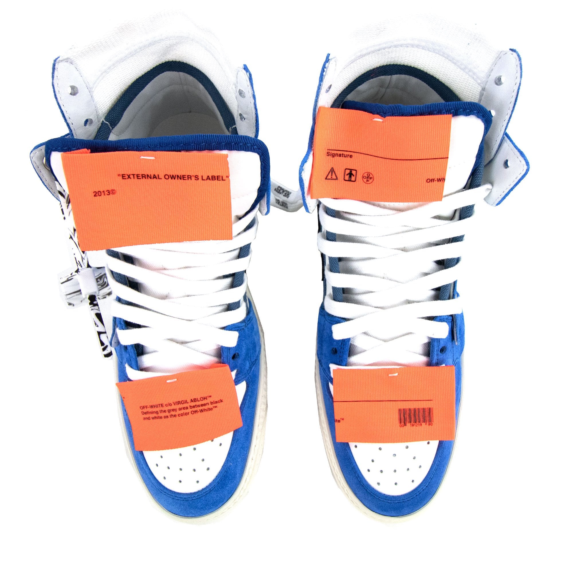 Off White Off Court 3.0 Sneakers Blue Black