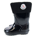 Moncler Junior Rain Boots Black 999