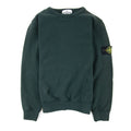 Stone Island Junior S/s Sweatshirt Green V0053