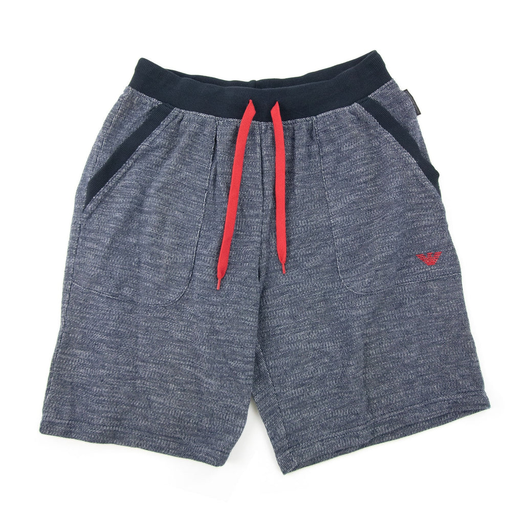 Emporio Armani Terry Bermuda Shorts Navy/marl Grey