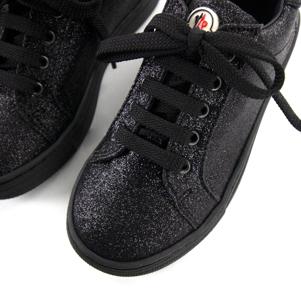 Moncler Junior Effie Scarpe Low Trainer Black 999