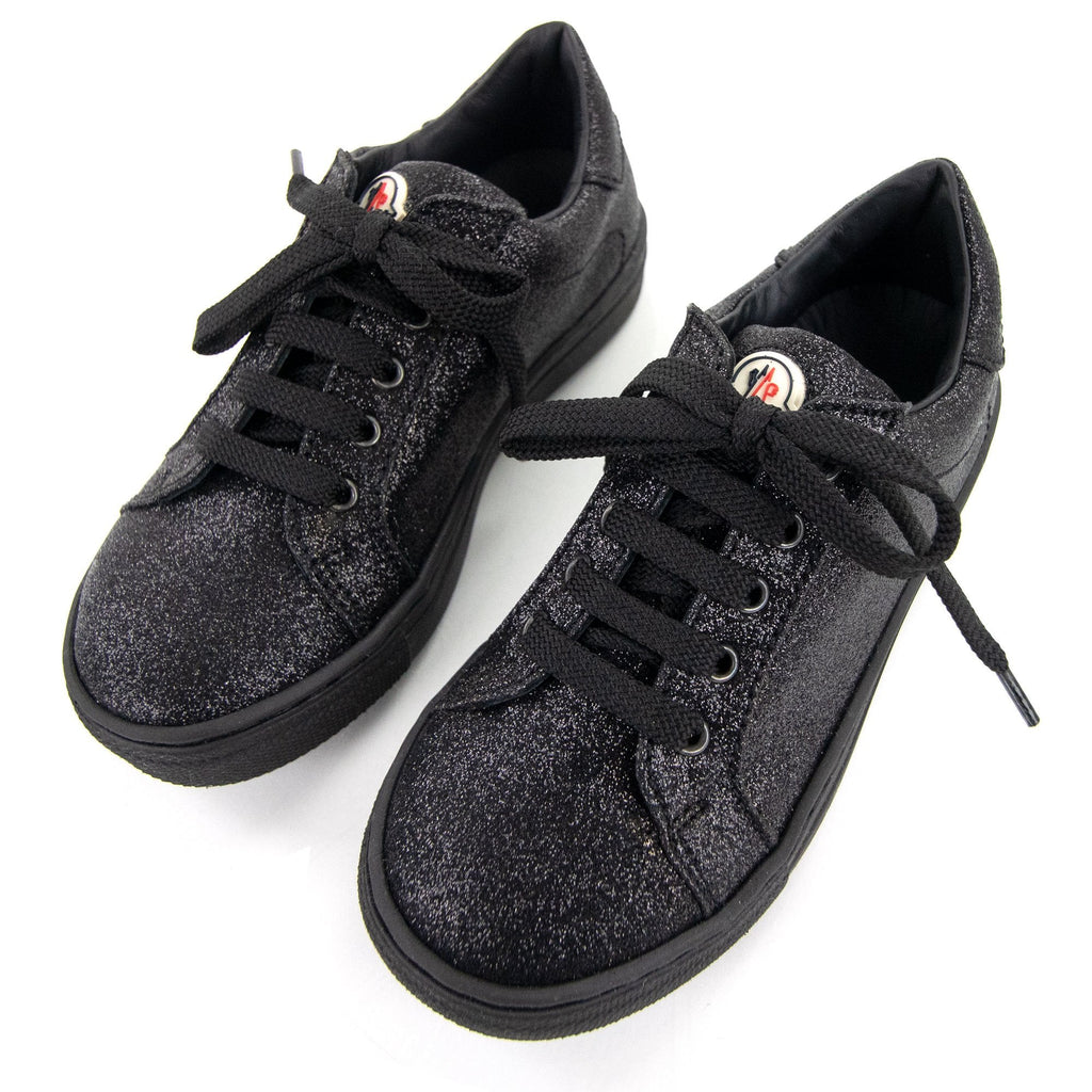 Moncler Junior Effie Scarpe Low Trainer Black 999