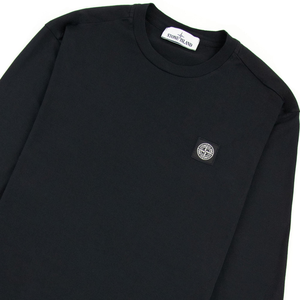 Stone Island Ls T/s Patch Black V0029