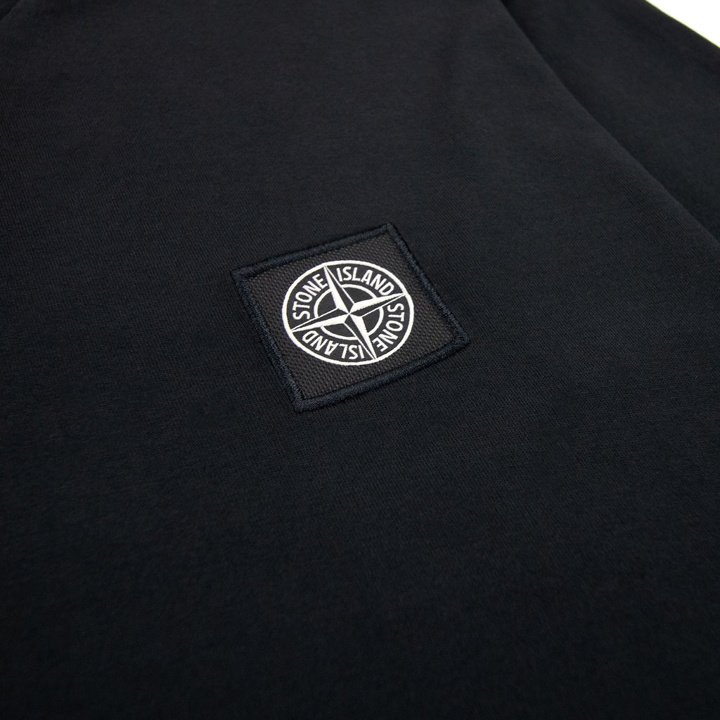 Stone Island Ls T/s Patch Black V0029