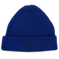 Off White Hand Off Wool Rib Beanie Blue Black