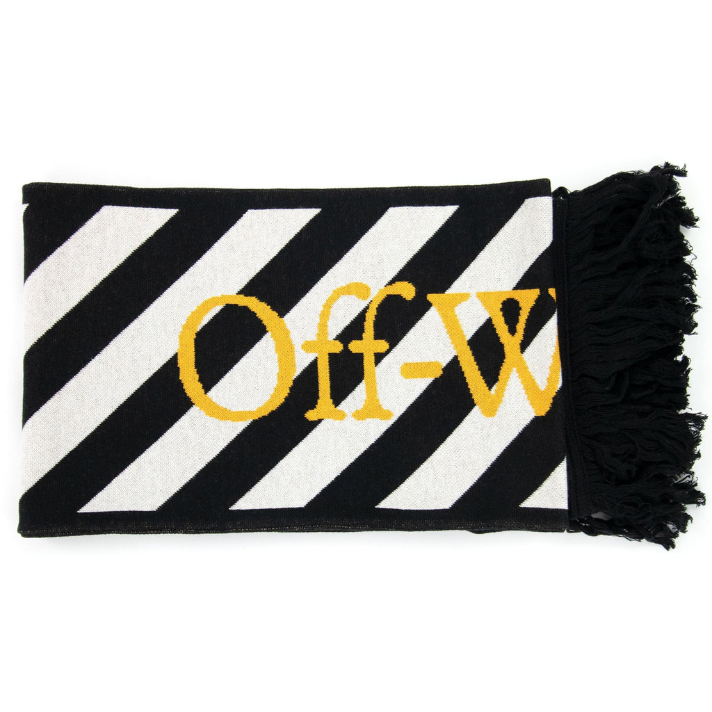 Off White Arrows Scarf Black/Orange