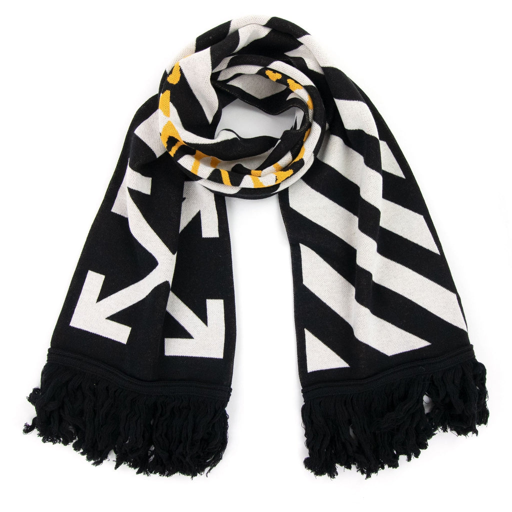 Off White Arrows Scarf Black/Orange