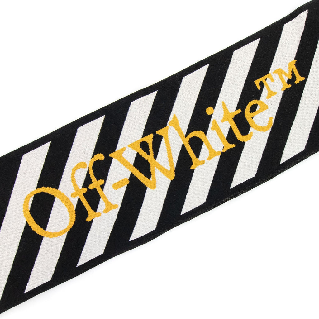 Off White Arrows Scarf Black/Orange