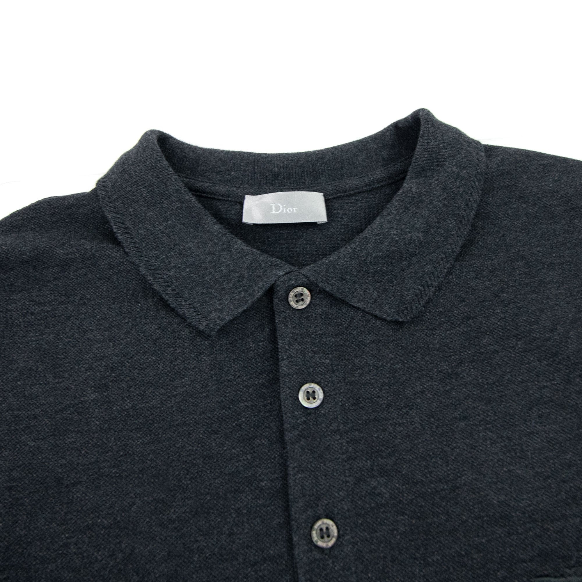 Christian Dior Bee Embroidery L/s Polo Dark Grey | ONU – Onu