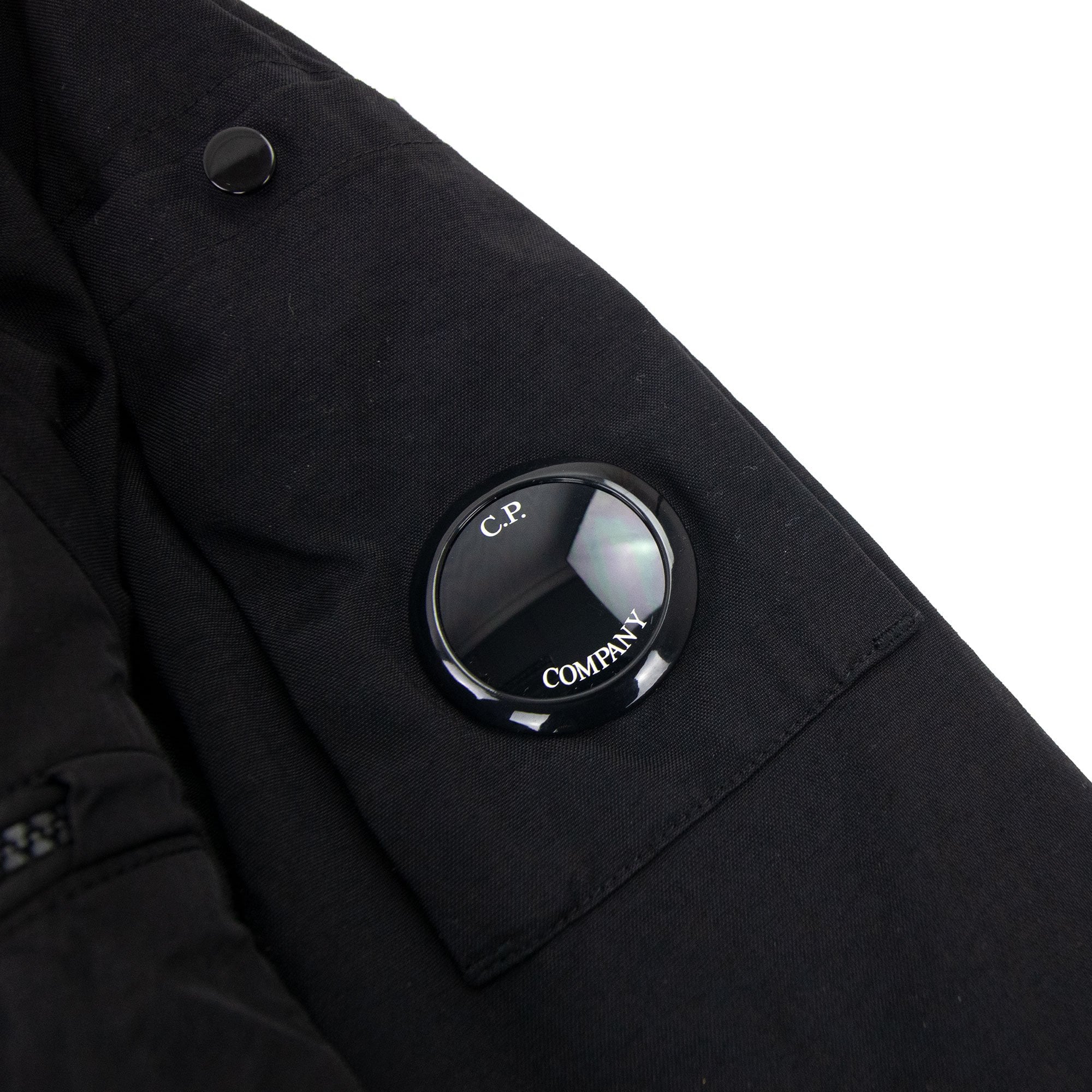 Cp Company Taylon P Mixed Overshirt Black 999