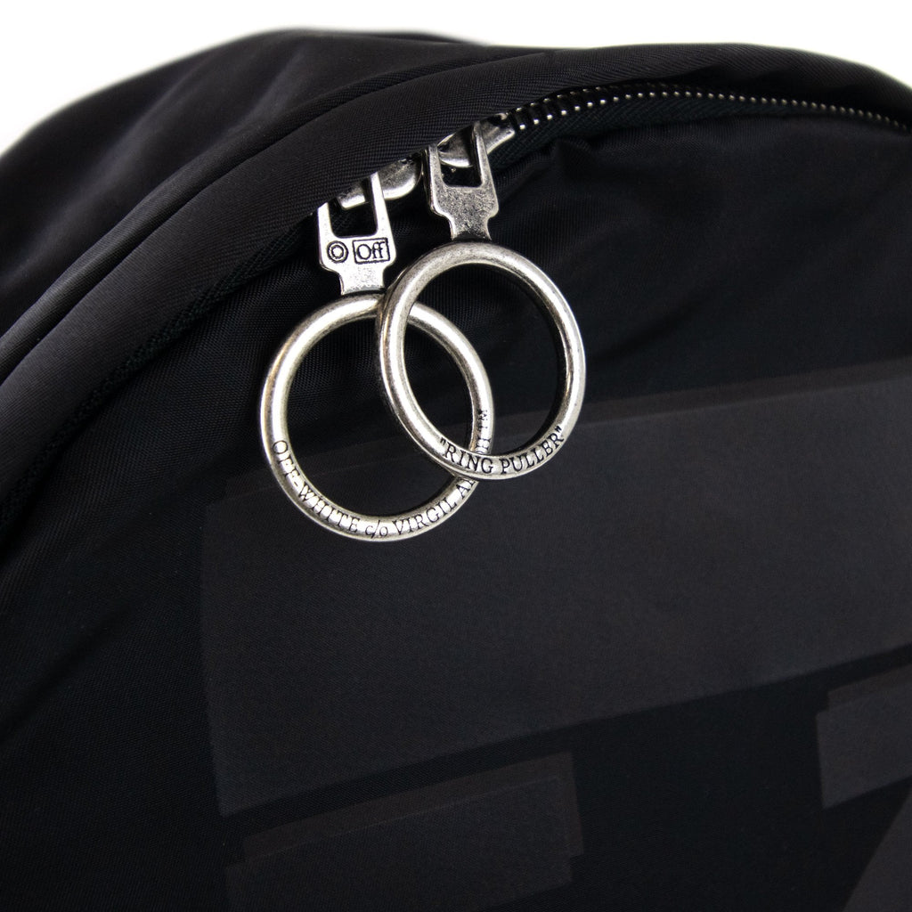 Off White Rubber Arrows Backpack Black/black
