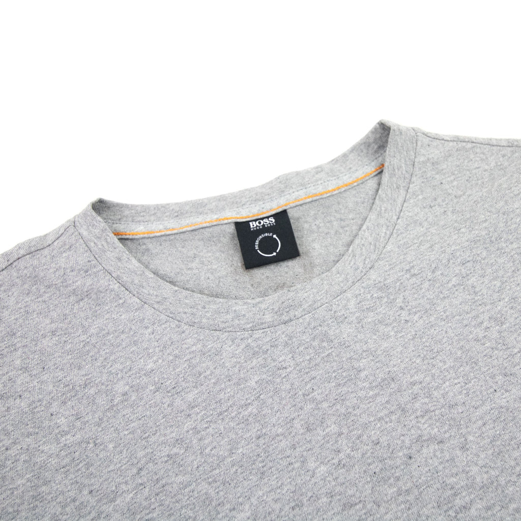 Hugo Boss Tales 1 Patch Logo T Shirt Grey 051