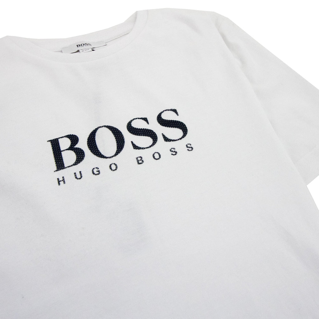 Hugo Boss Boss T/s Big Logo White/black