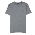 Hugo Boss Regular-fit T-shirt With Contrast Logo Grey 037
