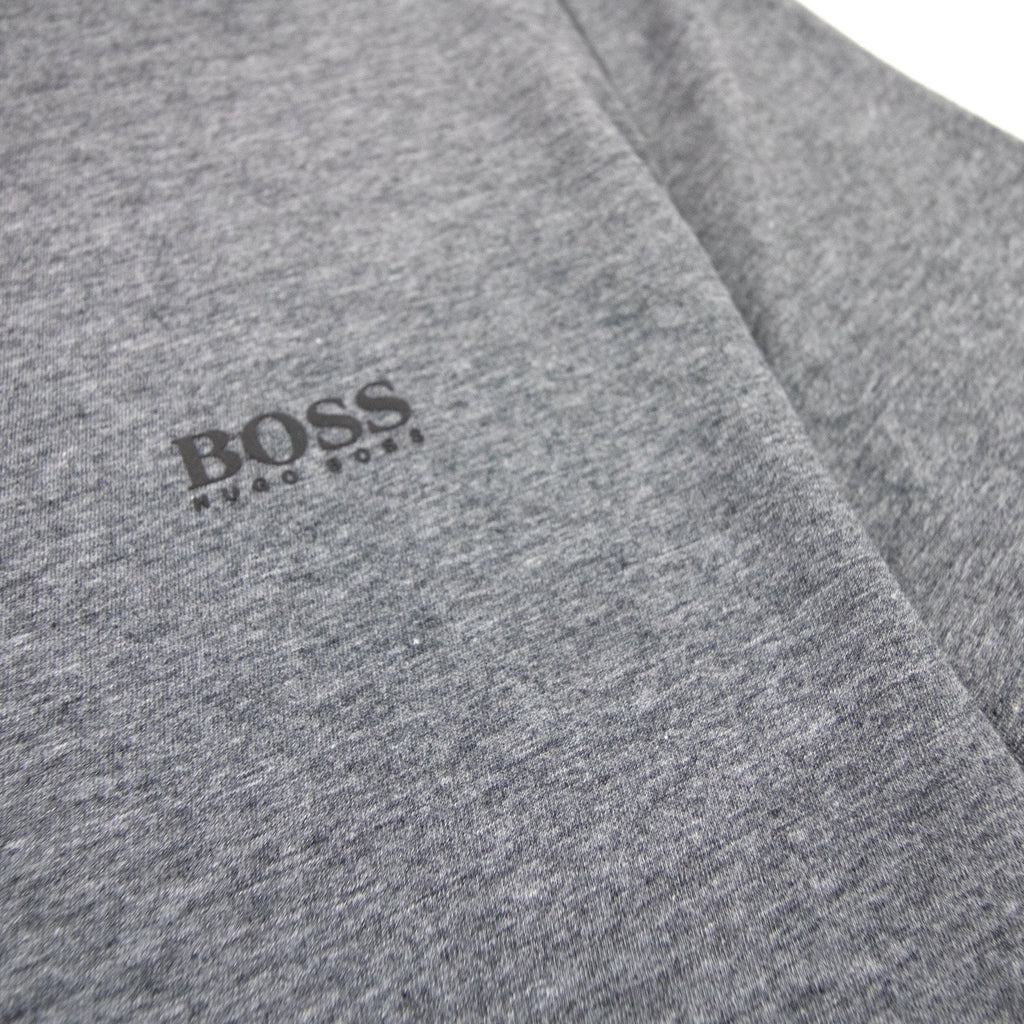 Hugo Boss Regular-fit T-shirt With Contrast Logo Grey 037