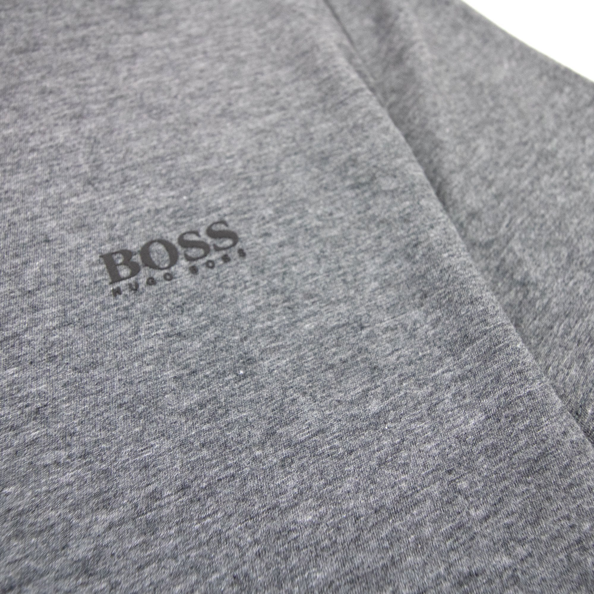 Hugo Boss Regular-fit T-shirt With Contrast Logo Grey 037