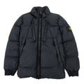 Stone Island 40223 Garment Dyed Crinkle Reps Ny Down Jacket Black V0029