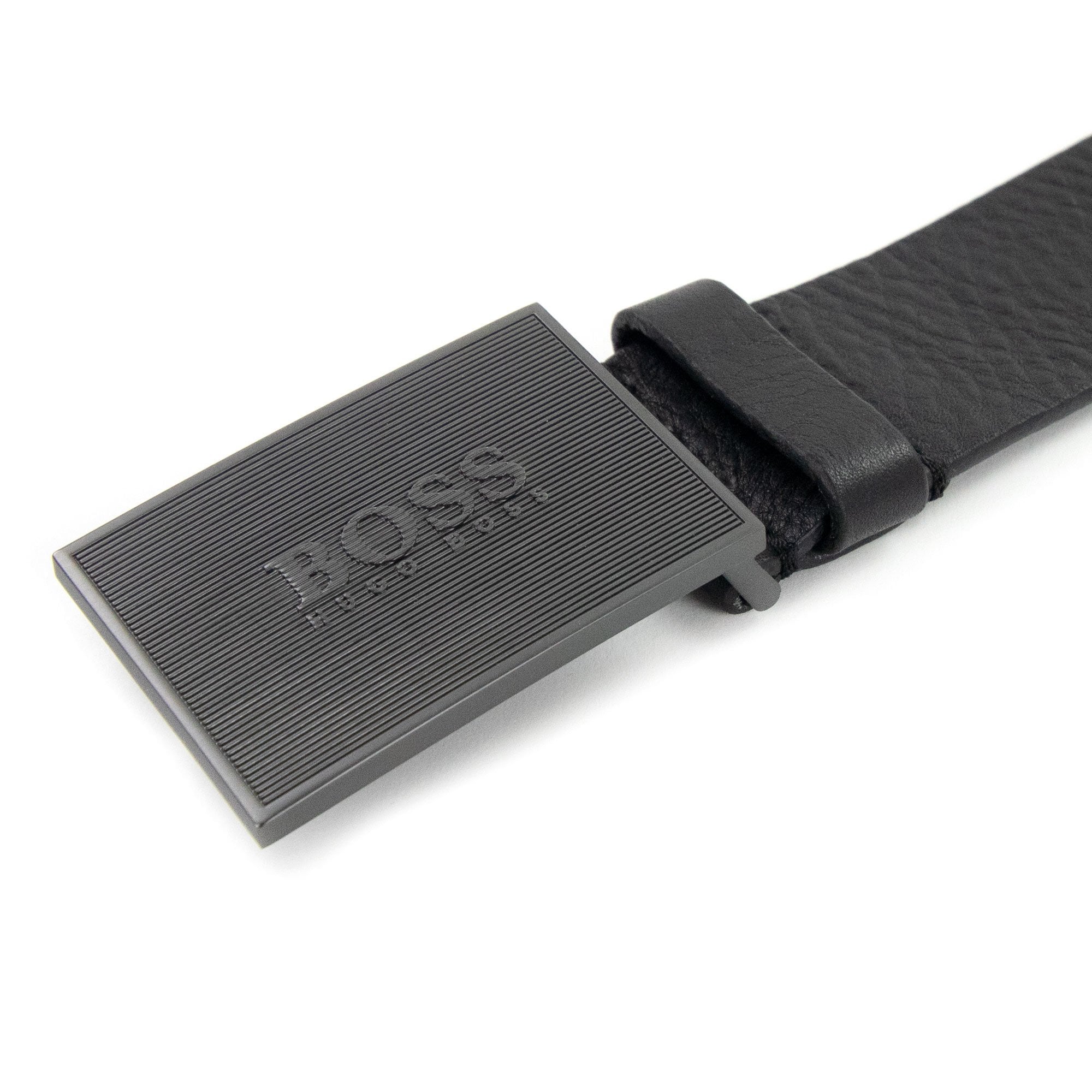 Hugo Boss Icon Logo Belt Black 001