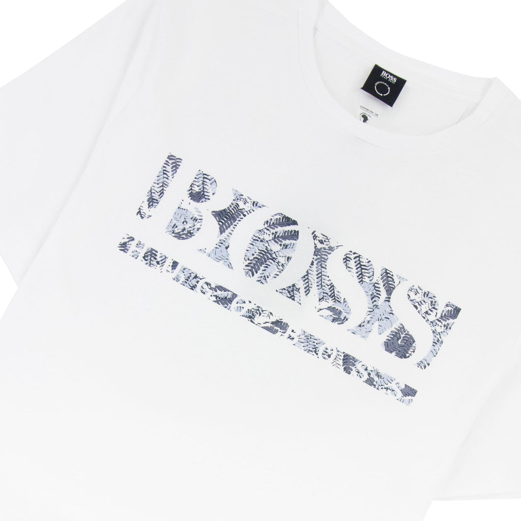 Hugo Boss Tee 1 Logo T Shirt White 100