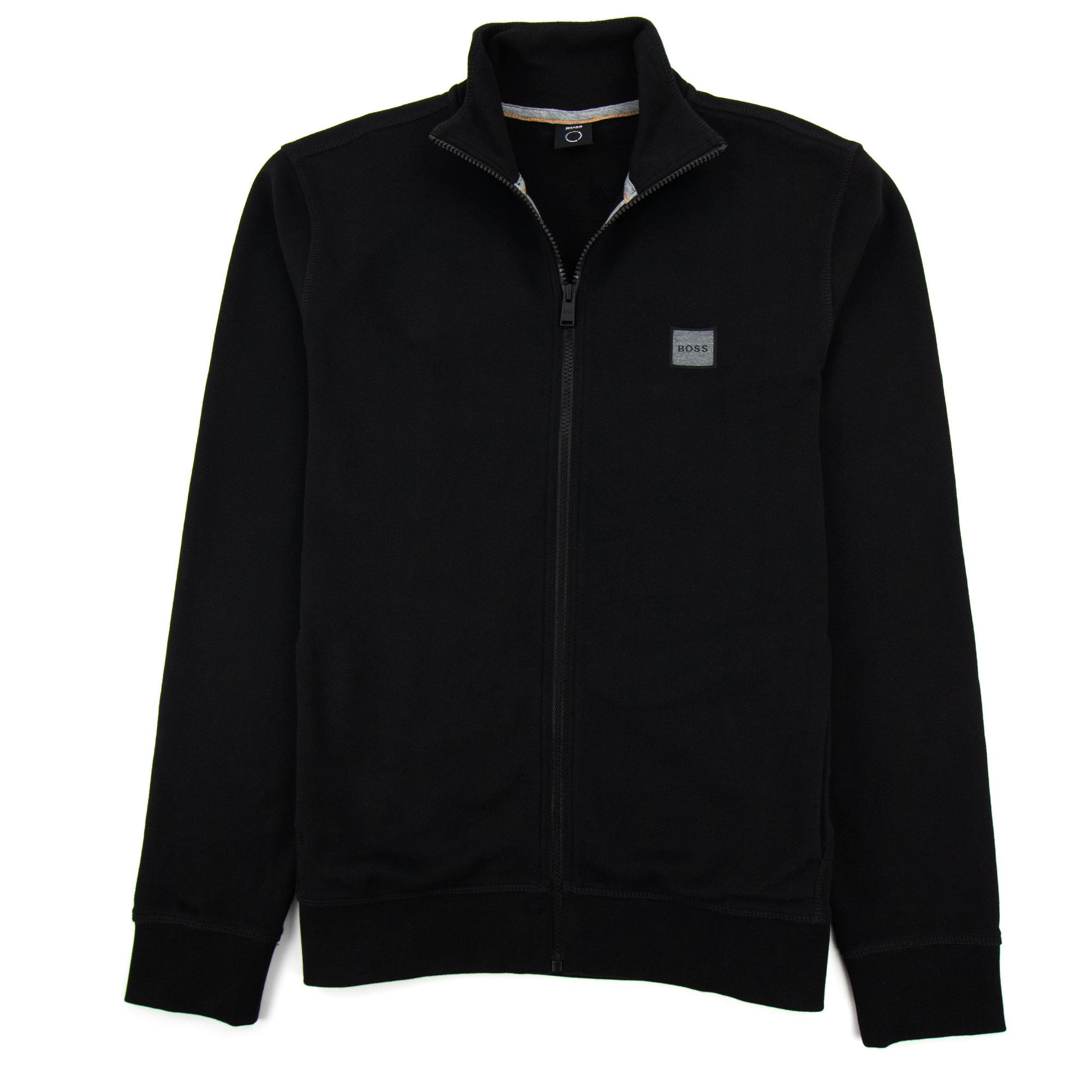 Hugo Boss Zestart 1 Patch Logo Funnel Neck Sweat Black 001
