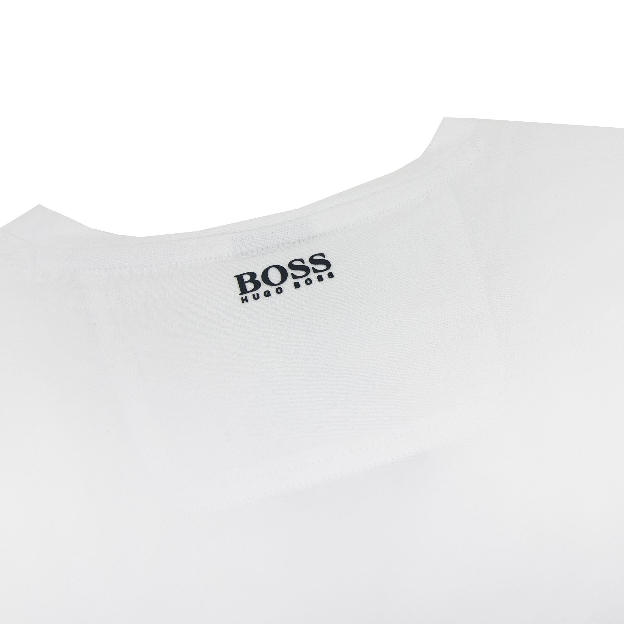 Hugo Boss Tee 1 Logo T Shirt White 100