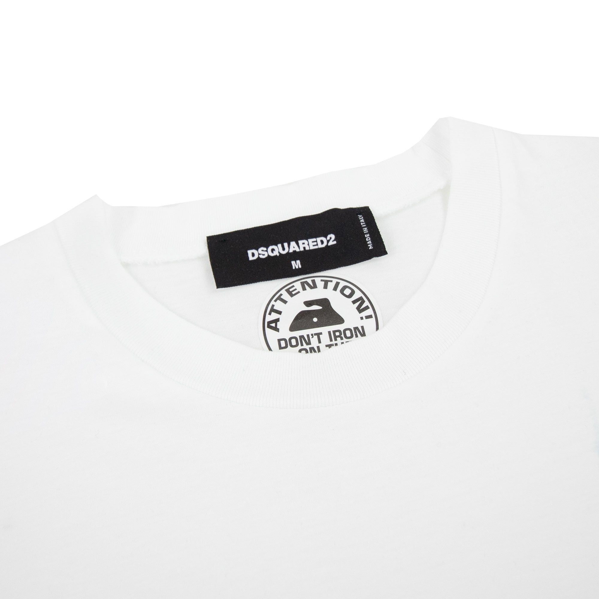 Dsquared2 Doodle Logo T Shirt White 100