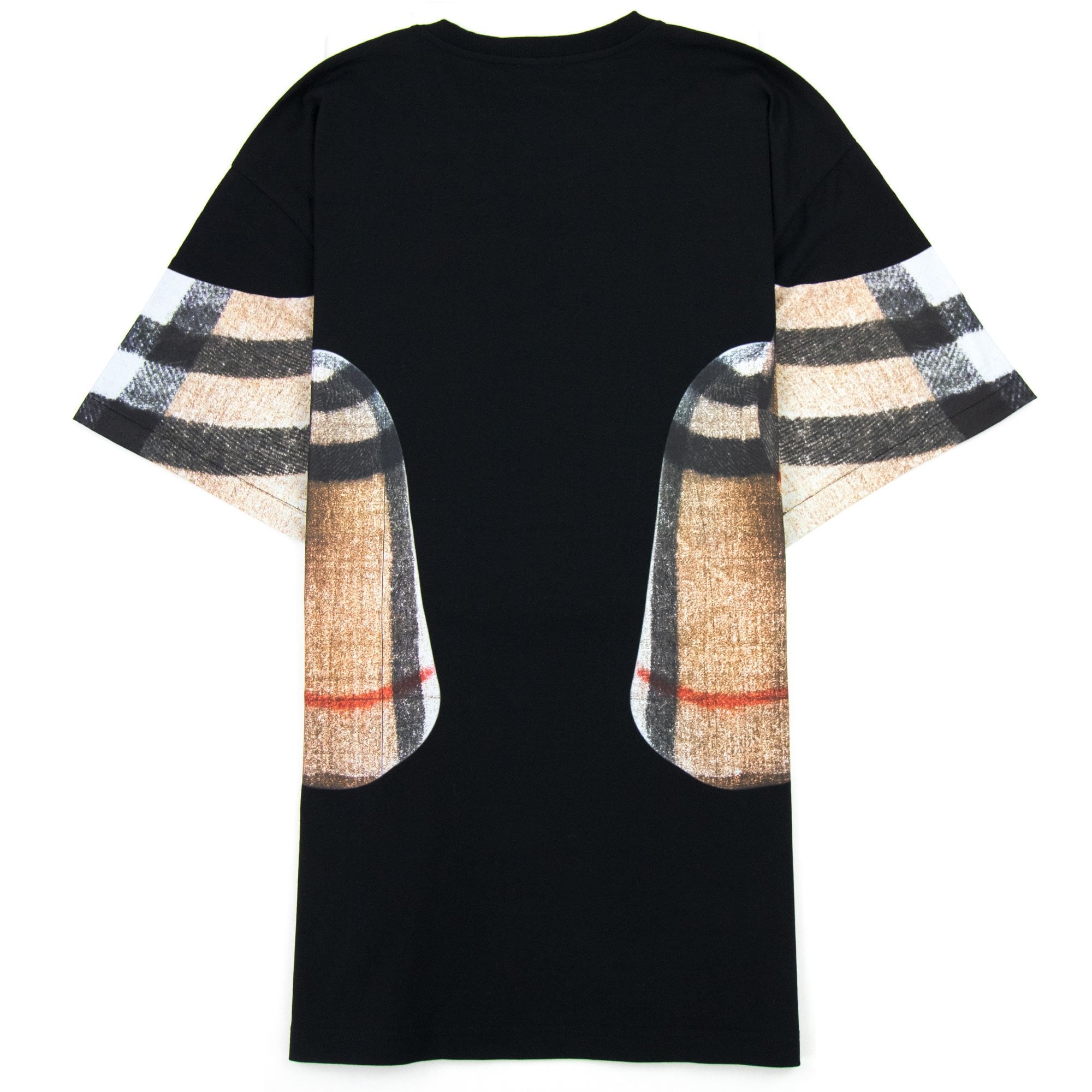 Burberry Thomas Bear Print Cotton T-shirt Black
