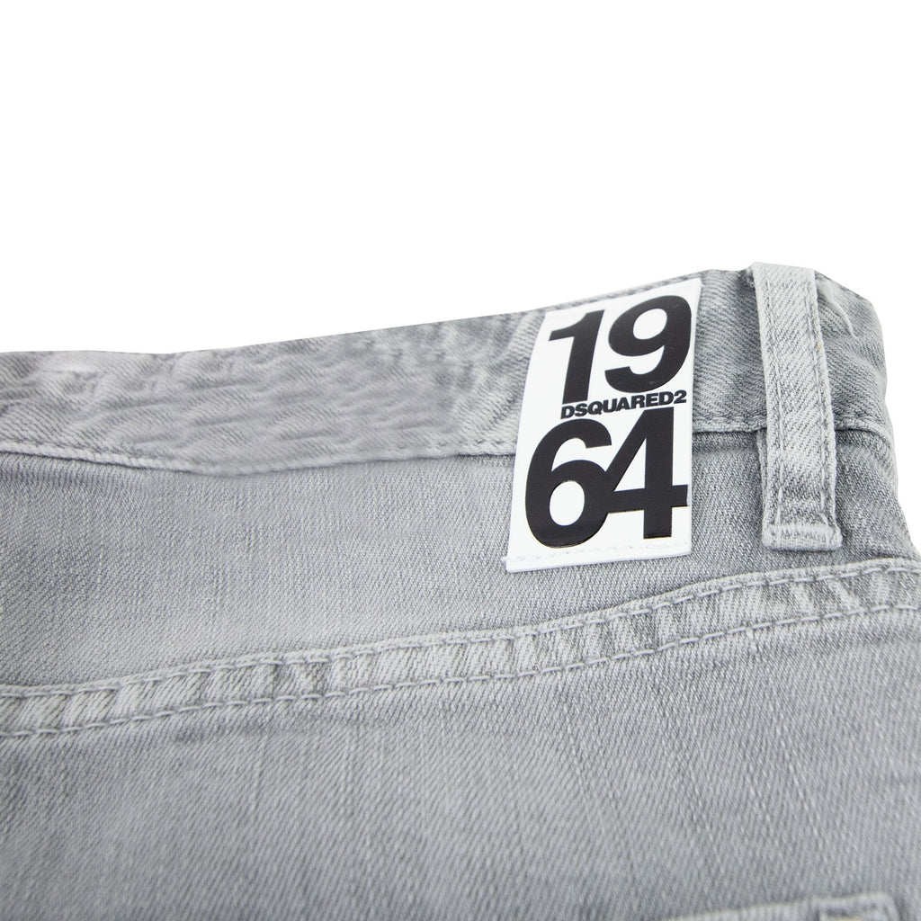 Dsquared2 Piranha Grey Denim Wash Cool Guy Jeans Grey 852