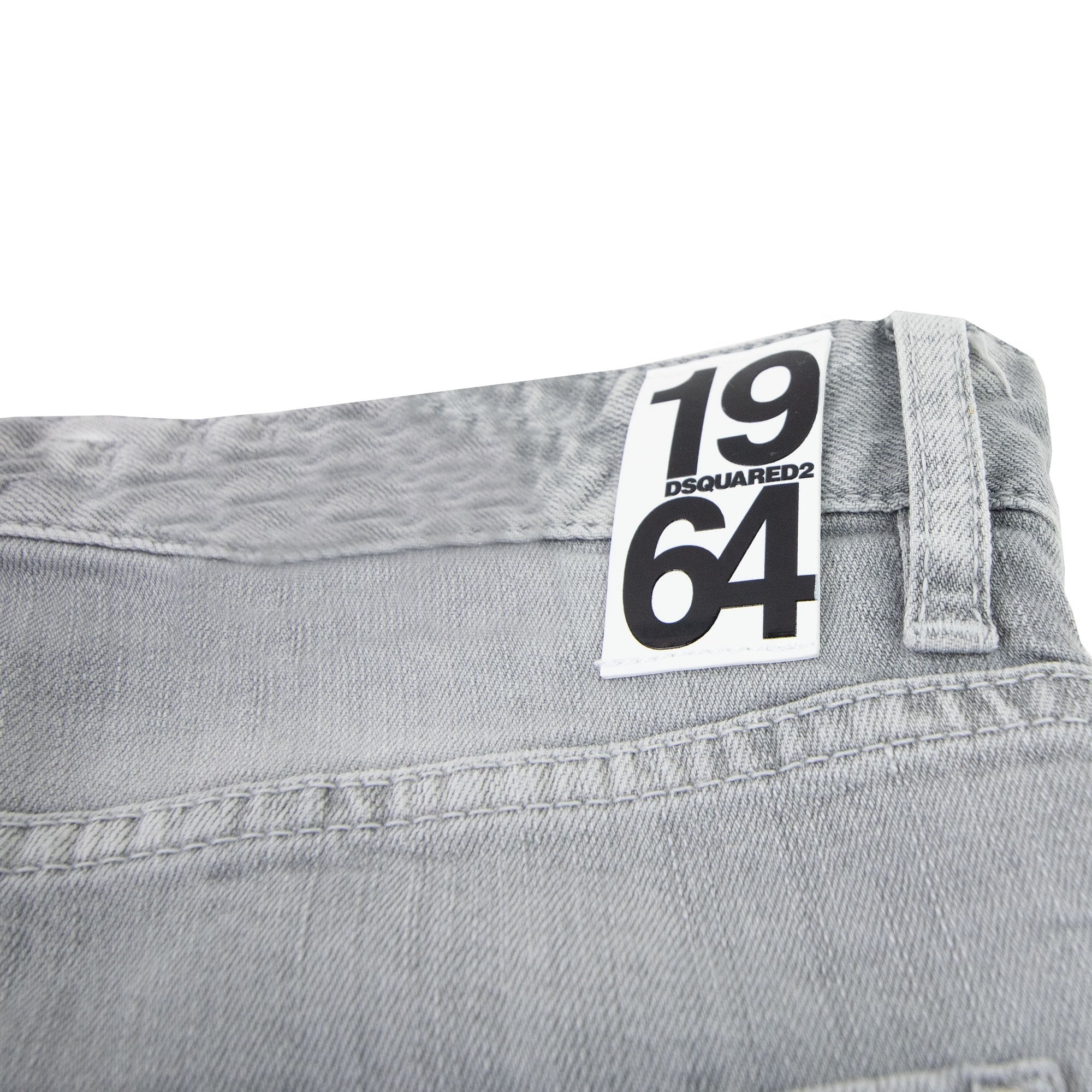 Dsquared2 Piranha Grey Denim Wash Cool Guy Jeans Grey 852