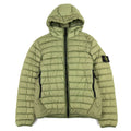 Stone Island Lightweight Down Puffa Jacket Green V0055
