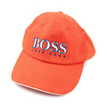 Hugo Boss Kids Embroidered Logo Cap Bright Red