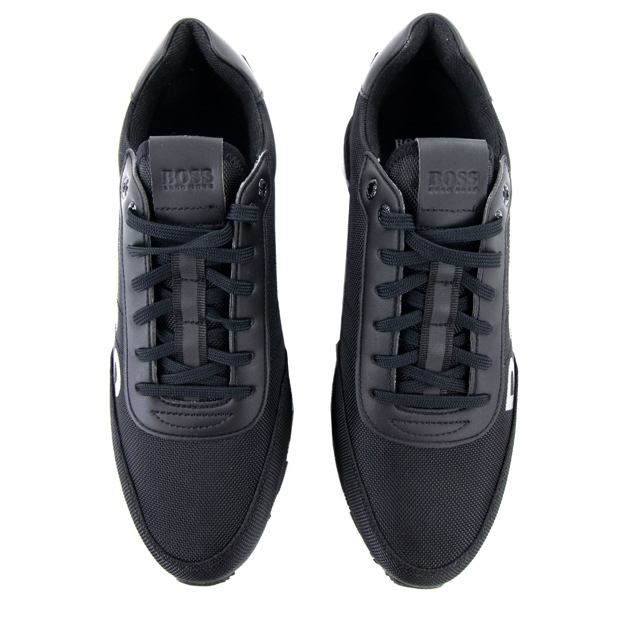 Hugo Boss Parkour Logo Trainers Black 001