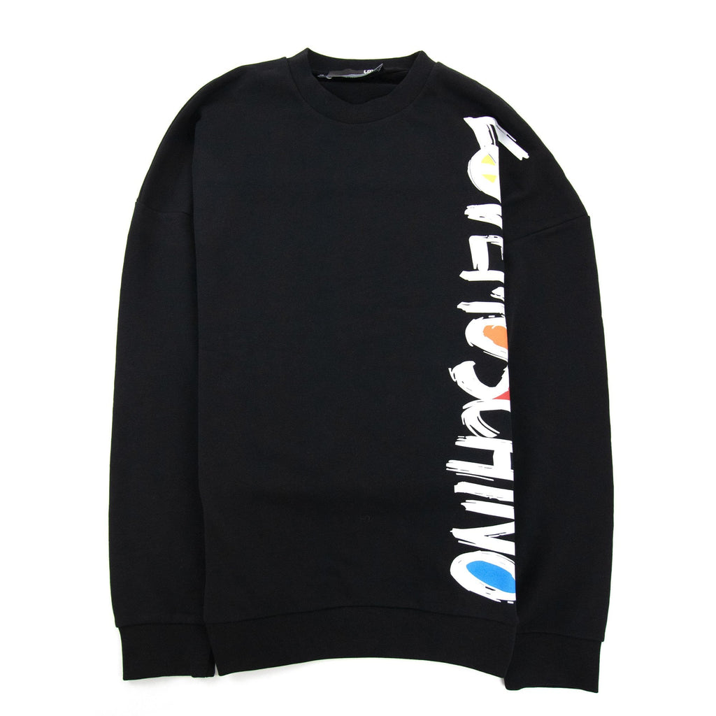 Love Moschino Side Sign Sweater Black