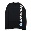 Love Moschino Side Sign Sweater Black
