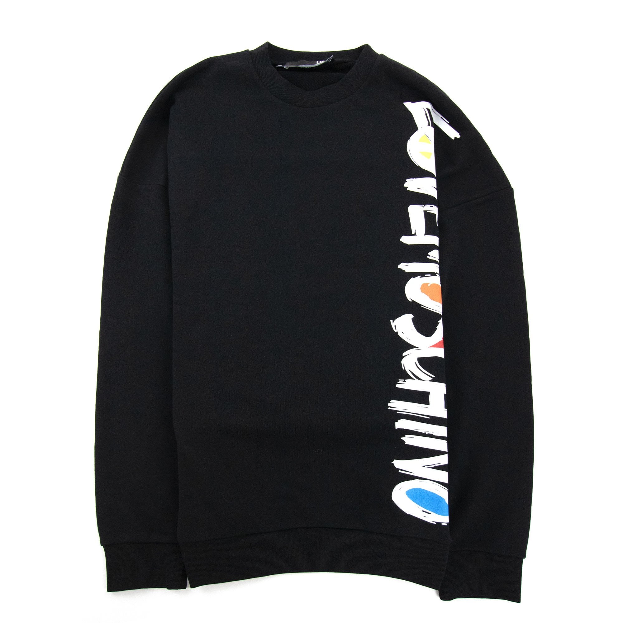 Love Moschino Side Sign Sweater Black
