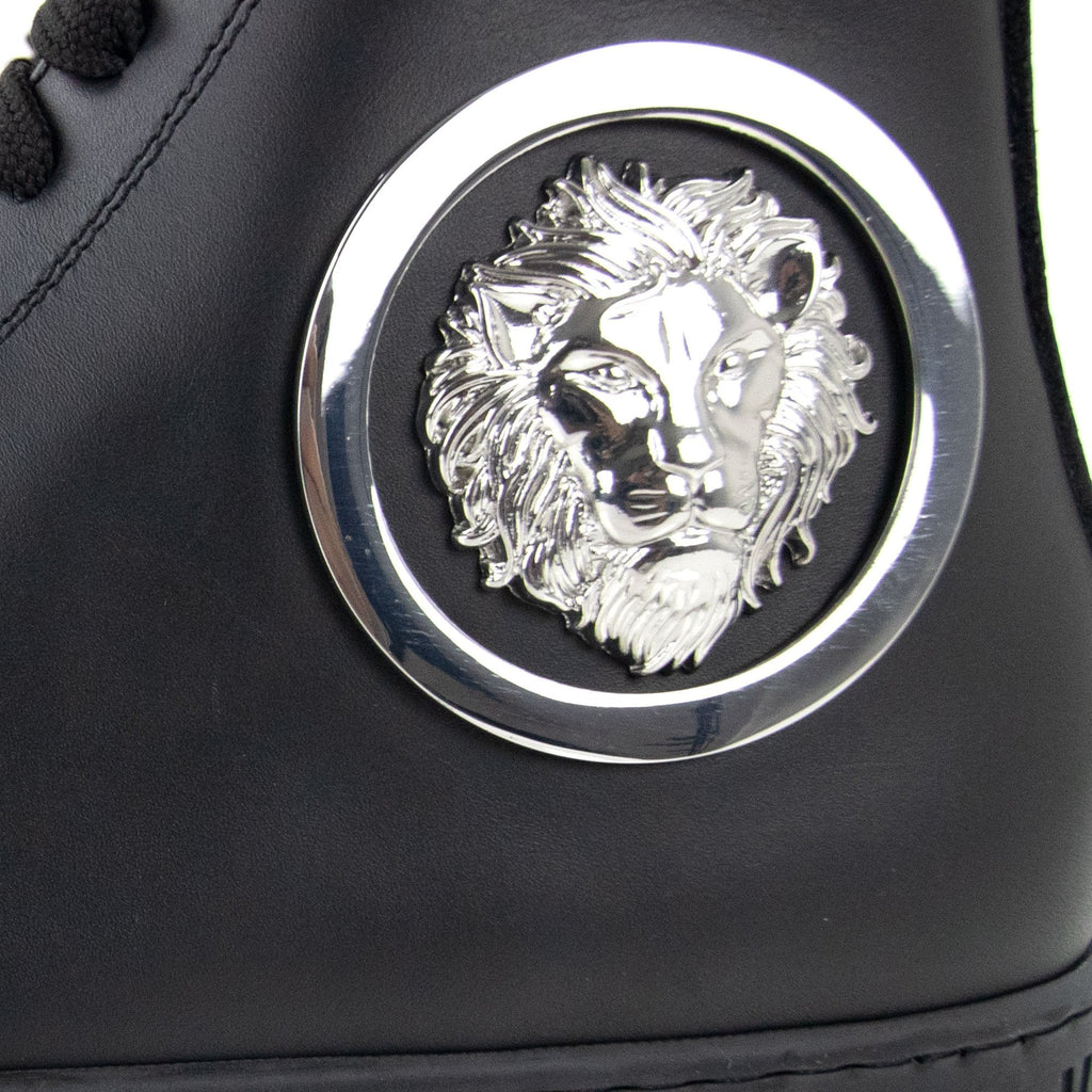 Versace Versus Lion Head High Top Sneaker Black