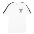 Moschino Couture Double Question Mark Organic Cotton T Shirt White 1001
