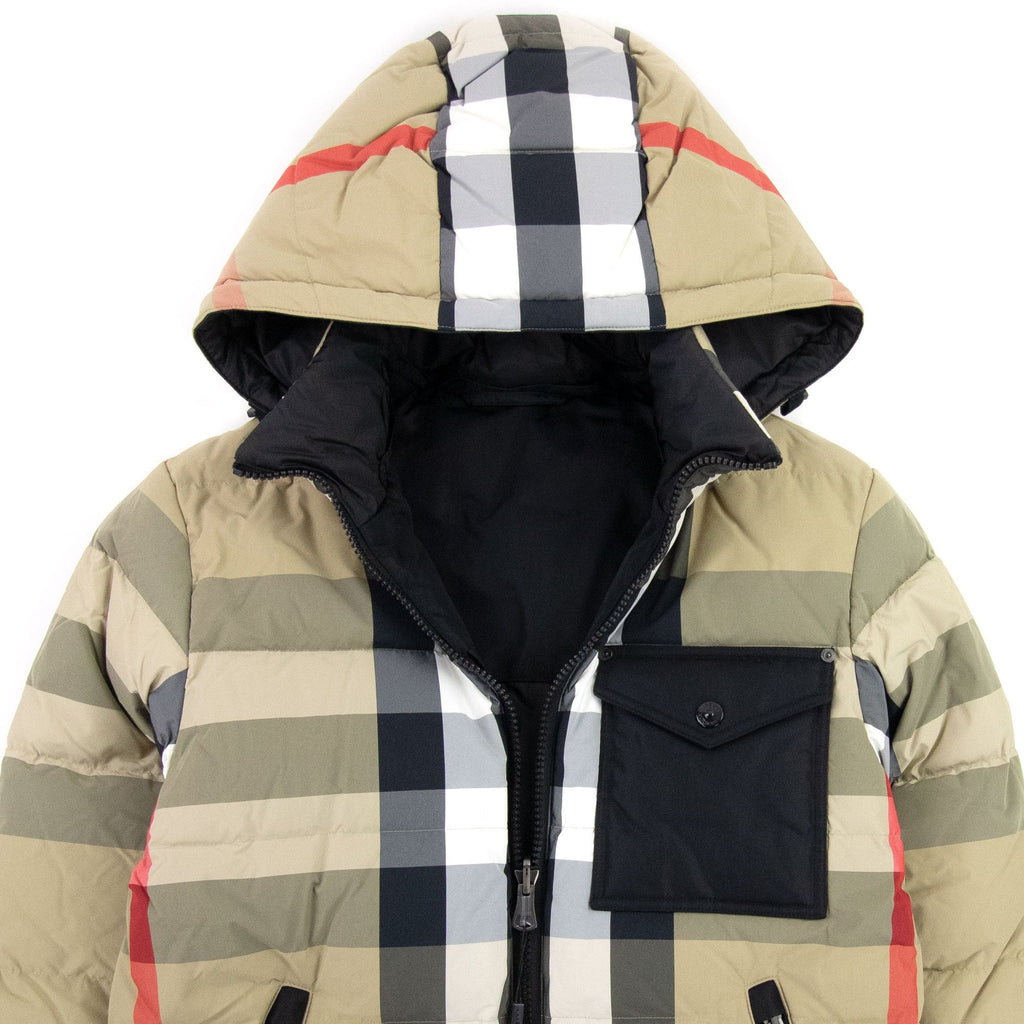 Burberry Reversible Down Puffer Jacket Archive Beige