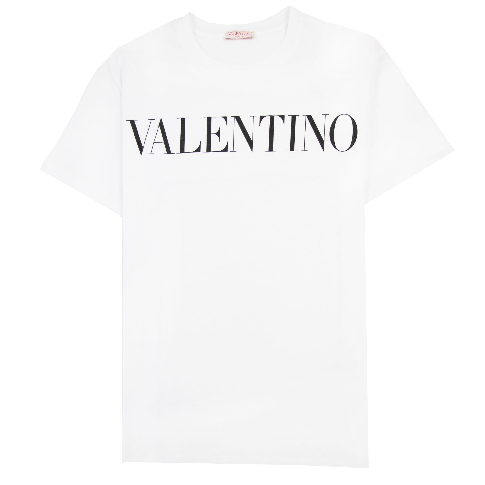 Valentino Logo Oversized T Shirt White A01 | ONU – Onu