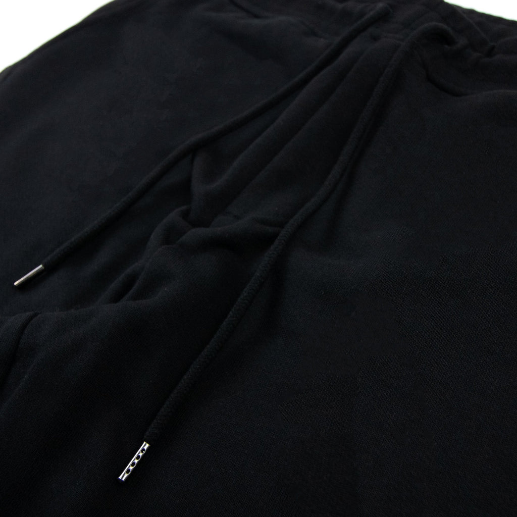Cp Company Diagonal Raised Fleece Tapered Sweatpants Black 999