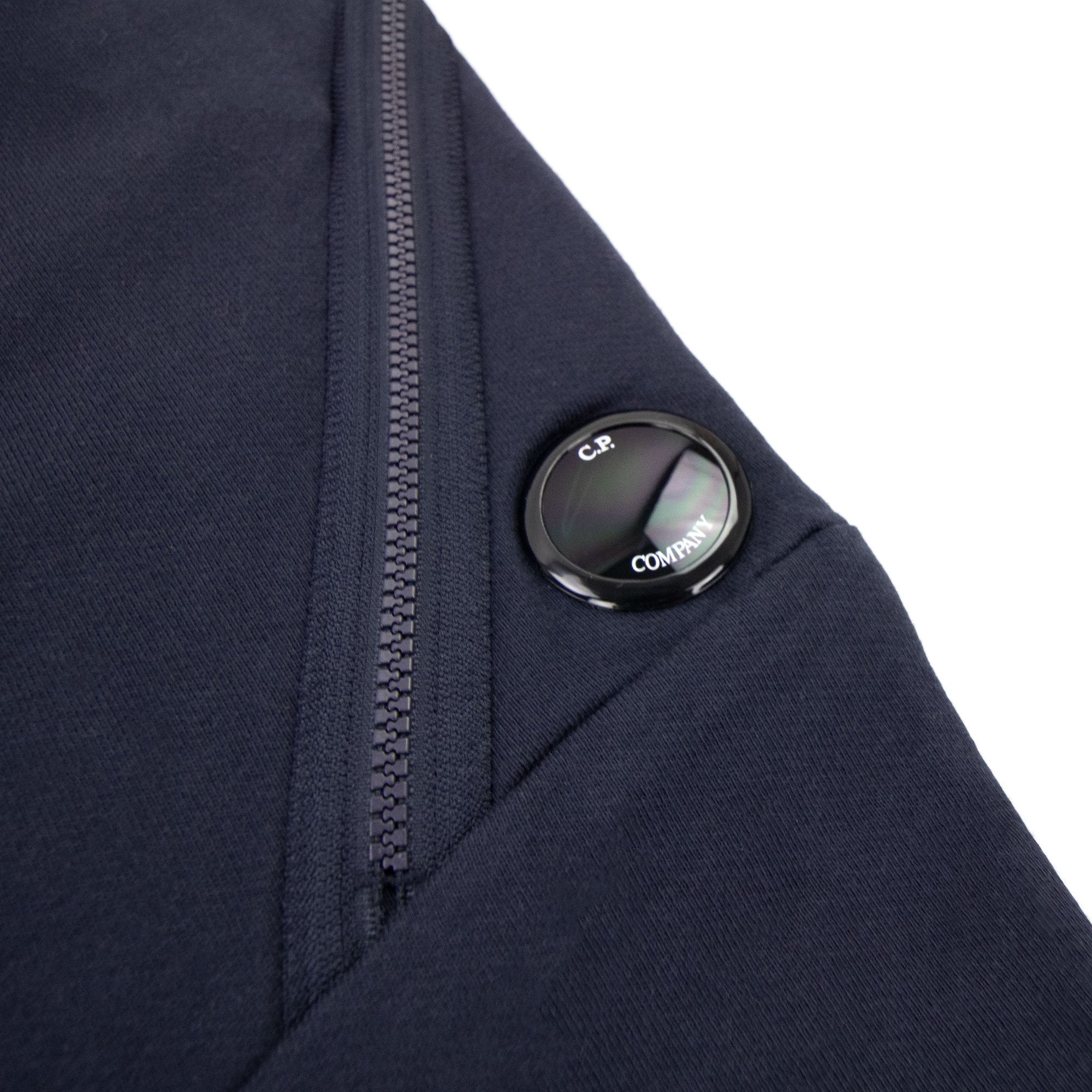 Cp Company Diagonal Raised Fleece Tapered Sweatpants Navy 888