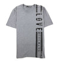 Love Moschino Side Logo T Shirt Dark Grey