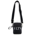Valentino Vltn Logo Cross Body Bag Black 0ni