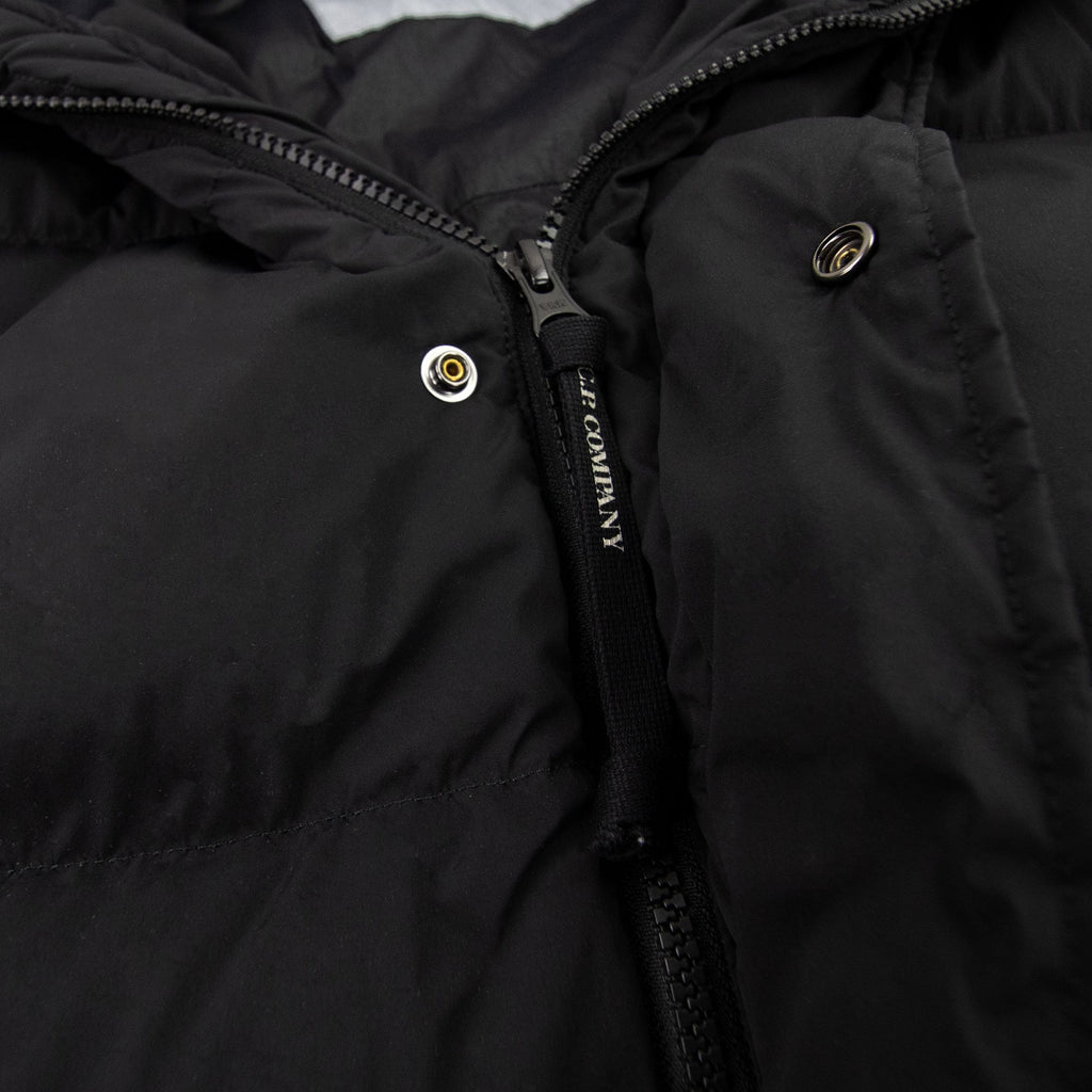 Cp Company Goggle Padding Medium Down Jacket Black 999